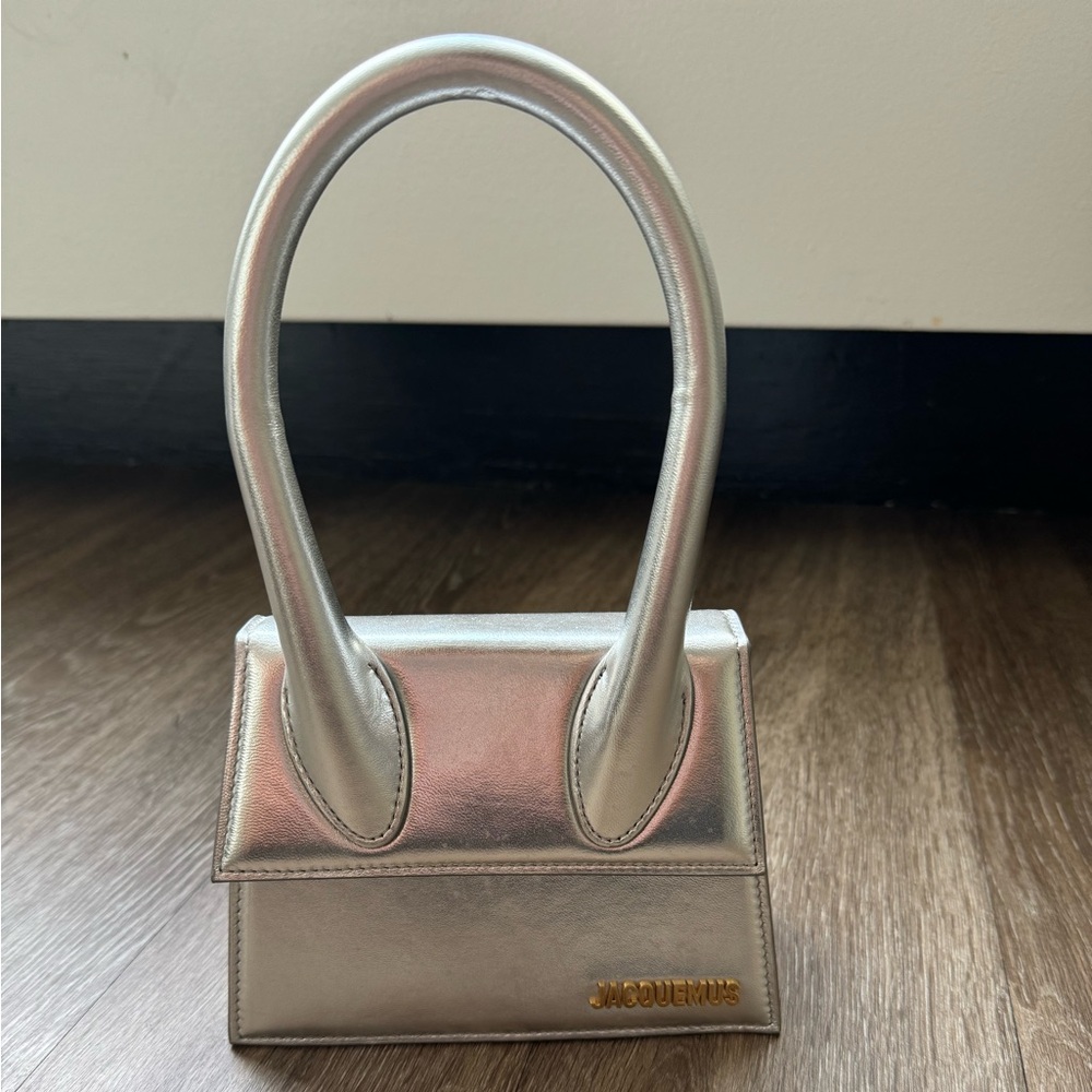 Jacquemus Silver Le Chiquito Bag